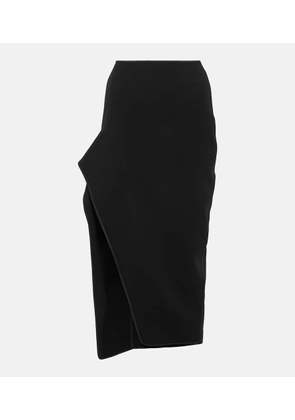 Maticevski Narrate side-slit crepe pencil skirt