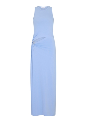 Rabanne Cutout Cotton-Jersey Midi Dress - Moda Operandi