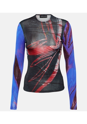 Louisa Ballou Printed jersey top