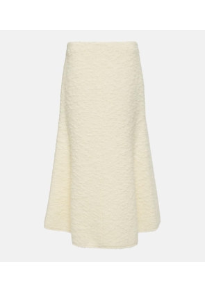 Chloe Wool-blend midi skirt