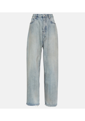 Balenciaga Mid-rise wide-leg jeans
