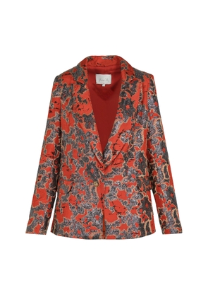 Johanna Ortiz Truly Treasured Silk Blazer - Moda Operandi