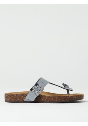 Heeled Sandal TORY BURCH Woman color Blue