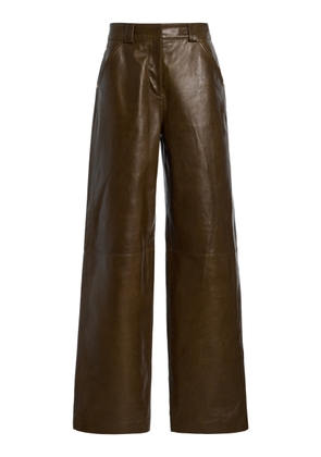 Cult Gaia Dalton Leather Pants - Moda Operandi