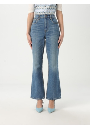 Jeans TORY BURCH Woman color Denim