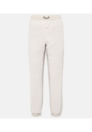 Brunello Cucinelli Wool-blend sweatpants