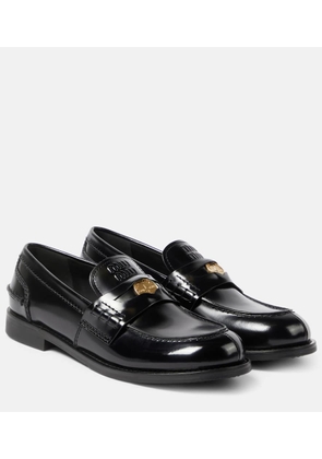 Miu Miu Leather loafers