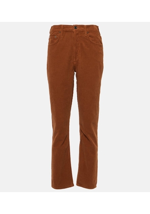 Agolde Riley Long straight corduroy pants
