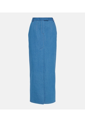 Aya Muse Colia denim maxi-skirt