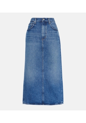Citizens of Humanity Peri denim maxi skirt