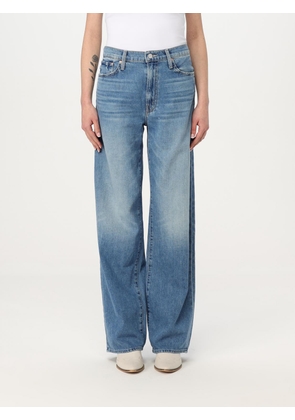 Jeans MOTHER Woman color Gnawed Blue
