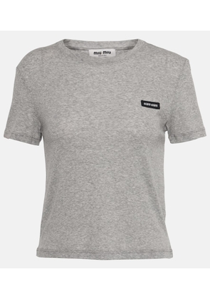 Miu Miu Cotton jersey T-shirt