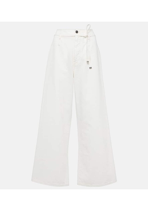 Etro High-rise wide-leg jeans