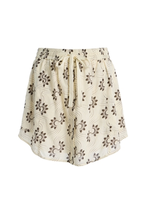 Ilio Nema Abas Printed Cotton-Voile Mini Skirt - Moda Operandi