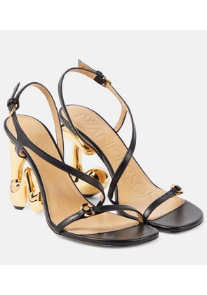 JW Anderson JW Bubble Heel leather sandals