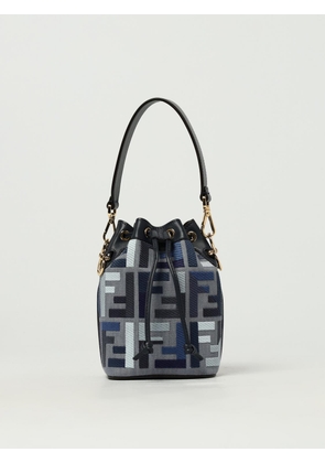 Crossbody Bag FENDI Woman color Blue