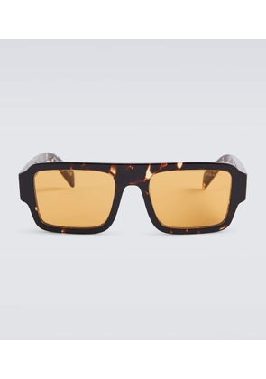Prada Prada Symbole tortoiseshell square sunglasses