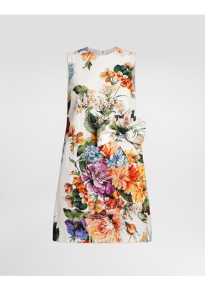 Dolce & Gabbana Flower Bouquet-print Dress - Woman Dresses Print 36