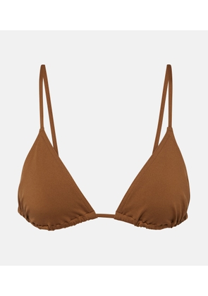 Eres Mouna triangle bikini top