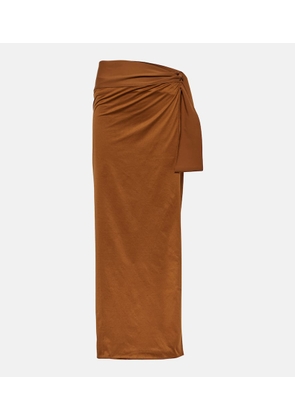 Eres Peplum 2 cotton beach cover-up