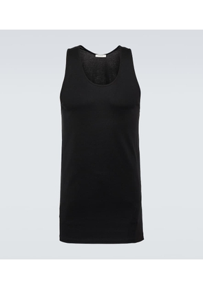 Lemaire Ribbed-knit cotton jersey tank top