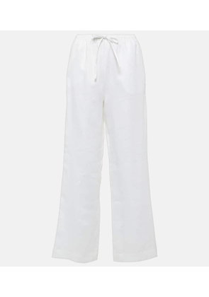 Asceno Aurelia linen straight pants