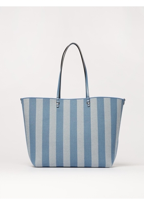 Tote Bag FENDI Woman color Gnawed Blue