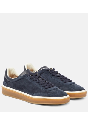 Loro Piana Tennis Walk suede sneakers