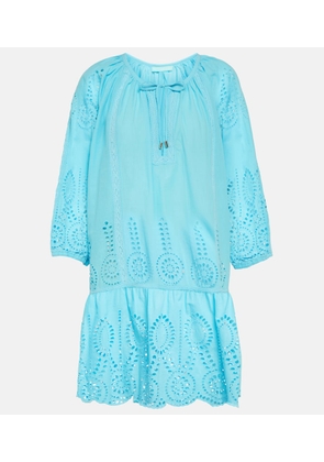 Melissa Odabash Ashley broderie anglaise cotton kaftan