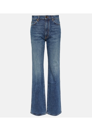 Khaite Danielle high-rise straight jeans