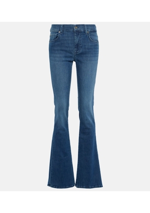 7 For All Mankind Mid-rise bootcut jeans