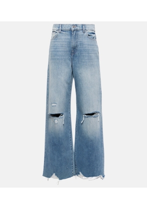7 For All Mankind Scout high-rise wide-leg jeans