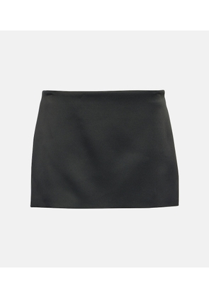 Khaite Jett crepe miniskirt