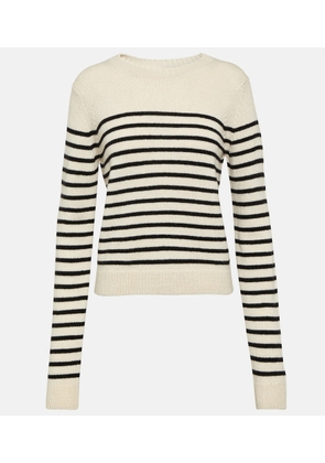 Khaite Diletta striped cashmere sweater