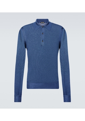 Tom Ford Cashmere and silk polo sweater