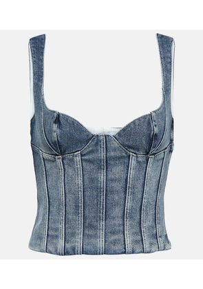 Off-White Denim bustier