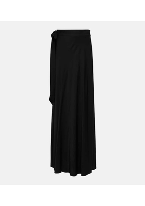 Diane von Furstenberg Krisa satin maxi skirt