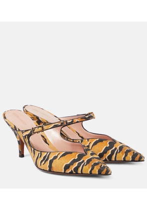 Zimmermann Zimmermann Aura printed mules
