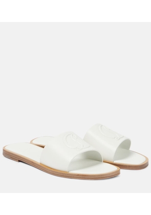 Christian Louboutin CL leather mules