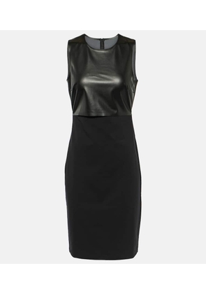 Wolford Faux leather minidress