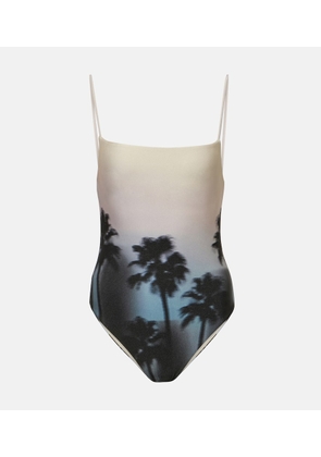 Simkhai Elenora printed swimsuit