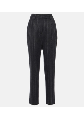 Blaze Milano Banker pinstripe wool straight pants