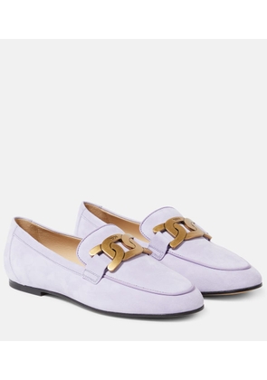 Tod's Kate suede loafers
