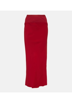 Rick Owens High-rise midi skirt