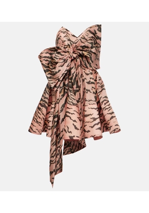 Zimmermann Matchmaker bow-detail silk minidress
