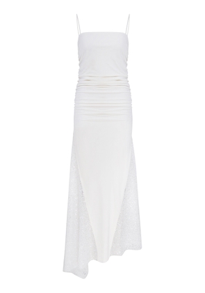 ILA THE BRAND Elle Sequin-Paneled Jersey Midi Dress - Moda Operandi