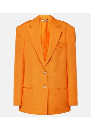 Stella McCartney Single-breasted crepe blazer