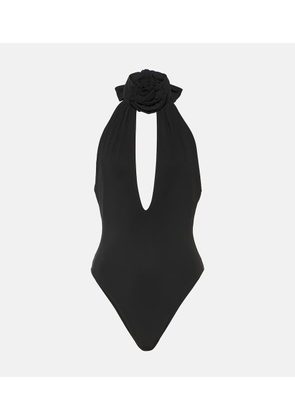 Magda Butrym Halterneck cutout swimsuit