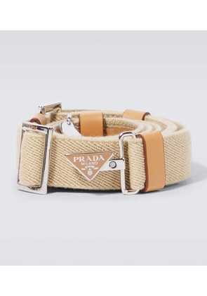 Prada Canvas belt