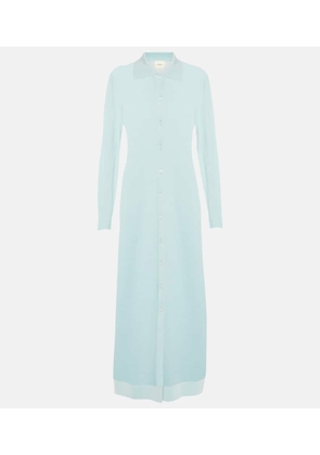 Lisa Yang Erika cashmere shirt dress